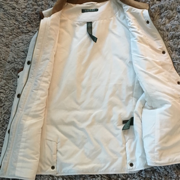 Ralph Lauren White quilted Vest - Picture 4 of 5